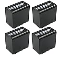 Kastar 4-Pack AG-VBR89G Battery 7.4V 8850mAh Replacement for Panasonic HC-X2 4K Camcorder, Panasonic HC-X20 4K Mobile Camcorder