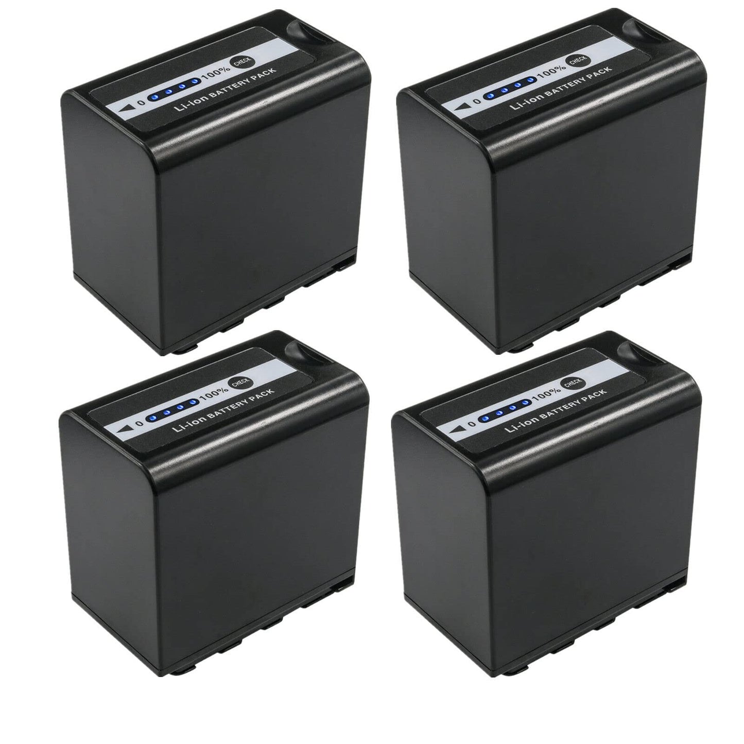 Kastar 4-Pack AG-VBR89G Battery 7.4V 8850mAh Replacement for Panasonic HC-X2 4K Camcorder, Panasonic HC-X20 4K Mobile Camcorder