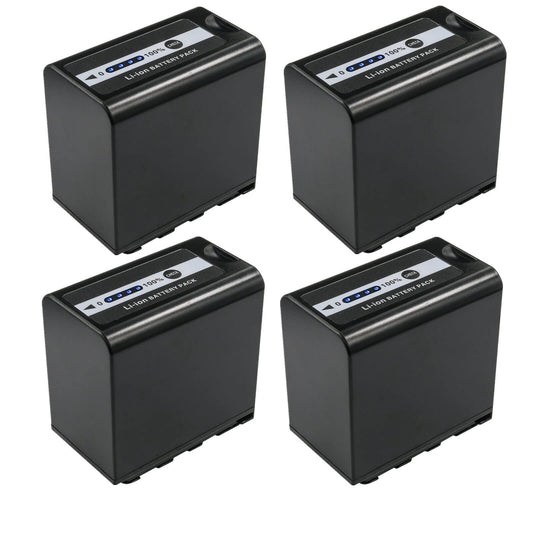 Kastar 4-Pack AG-VBR89G Battery 7.4V 8850mAh Replacement for Panasonic HC-X2 4K Camcorder, Panasonic HC-X20 4K Mobile Camcorder