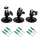 Security Wall Mount for Oculus Sensor Arlo, Arlo Pro,R Stick Up Cam Wired/Battery,SERMICLE Metal Security Camera Bracket Outdoor Indoor 360° Rotation