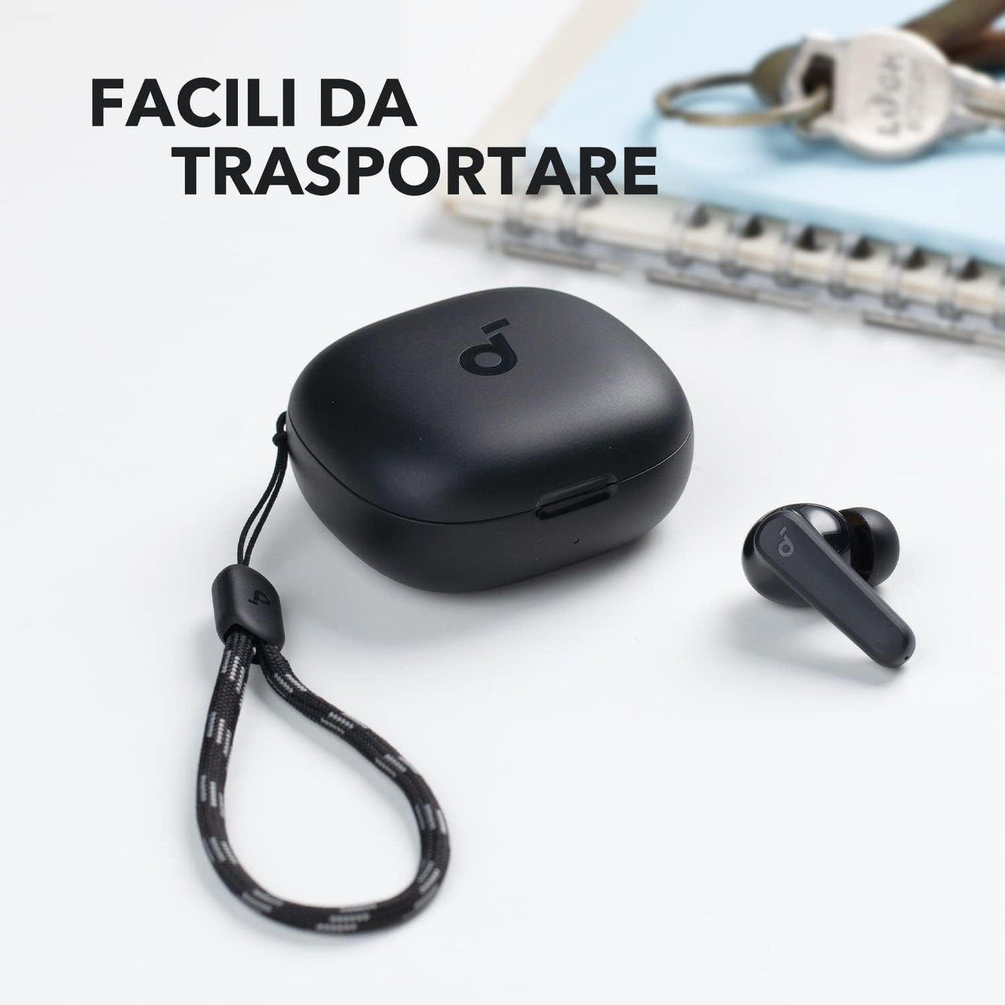 Soundcore by Anker P20i True Wireless Earbuds, 10mm Drivers with Big Bass, Bluetooth 5.3, 30H Long Playtime, Water-Resistant, 2 Mics for AI Clear
