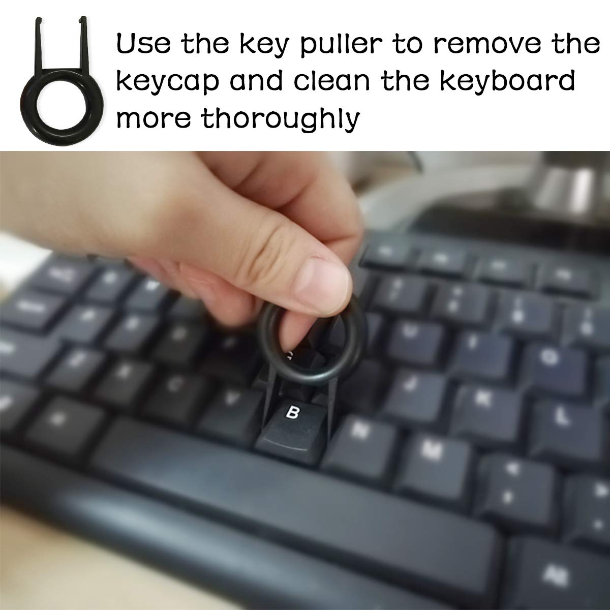 Keyboard Cleaning Brush?Anti Static Brush for Computer Car Player Cleaning Brush Kit Blowing Dust Ball