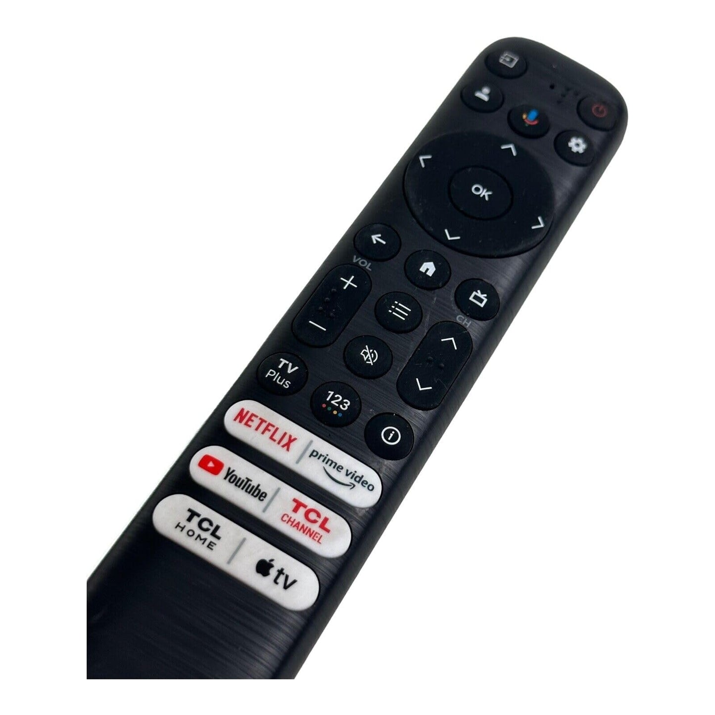 Amtone OEM Replacement Google Voice Remote Control RC813 for TCL Android TV Mini-LED QLED 4K UHD Smart TV with 6 Shortcut Buttons