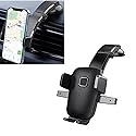 Yumfugu Car Phone Holder, 360 Degrees Long Arm Dashboard Windshield Mount, Universal Anti-Shake Smartphone Holder with Strong Suction Cup, for Most