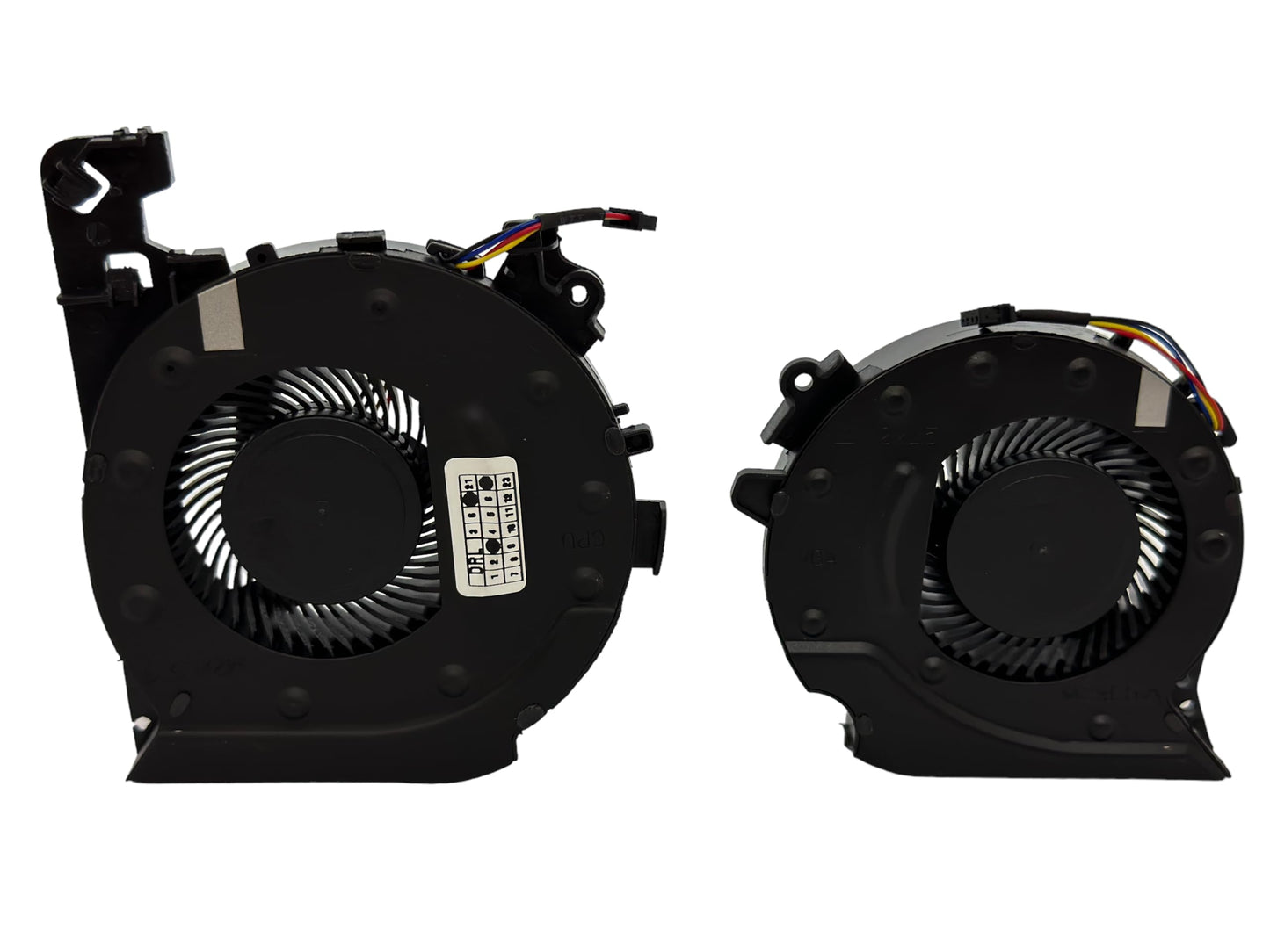 VoltaGuru New Laptop CPU + GPU Cooling Fans for HP Pavilion 15-CX, PN: L20334-001, L20335-001, DC28000KYF0, DC28000KZF0