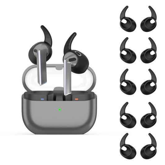 Ear Hooks for Galaxy Buds 3, WADVCU 5 Pairs Ear Hook Compatiable with Samsung Galaxy Buds 3 Silicone Accessories Anti-Slip Ear Covers Holder [Not Fit
