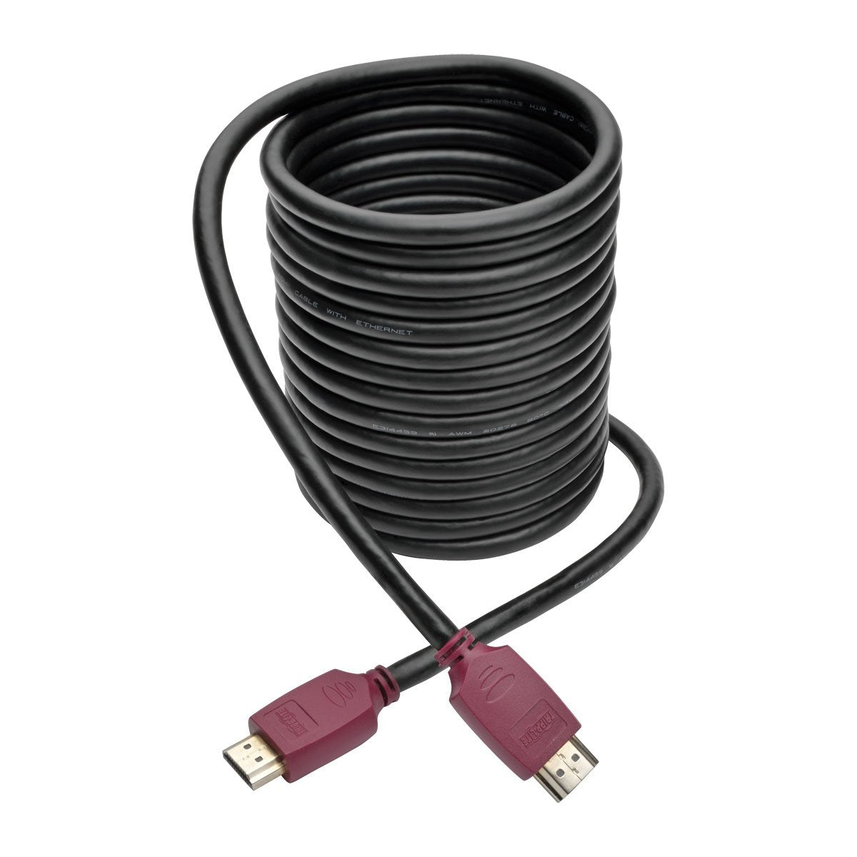 TRIPP LITE P569-015-CERT 15' Premium Hi-Speed HDMI Cable with Grip Connectors, 4Kat60Hz