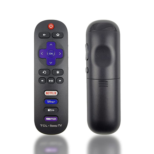 Ceybo OEM 21001-00071 Remote Control for TCL Roku TV Includes Netflix, Disney+, Apple TV & HBOMax Shortcuts 32S327, 32S335, 43S433, 43S435, 50S435