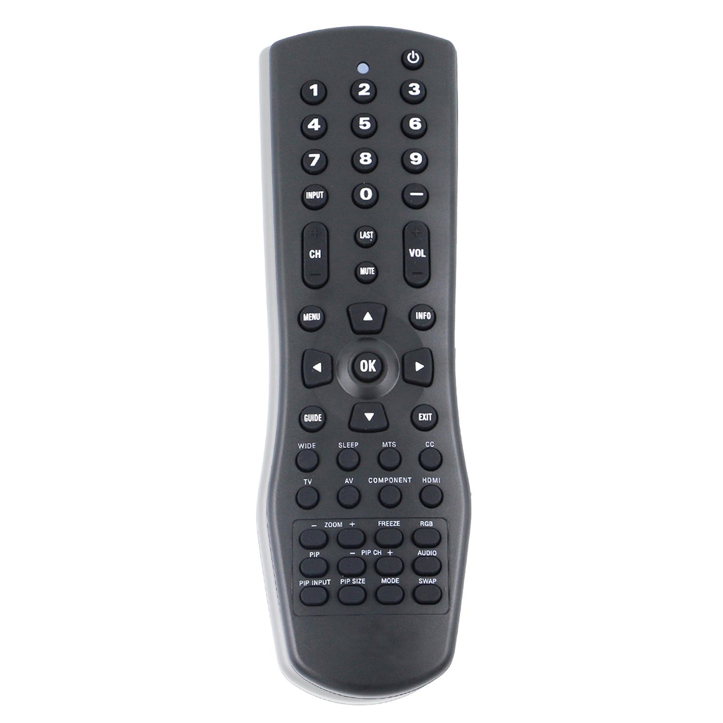 New VR1 Remote Control Replacement for Vizio TV VA22LFHDTV10T VA260E VA26L VA26LF VA26LFHDTV10T VA26LHDTV10T VA42L VS420LFHDTV10A VS42L VS42LF