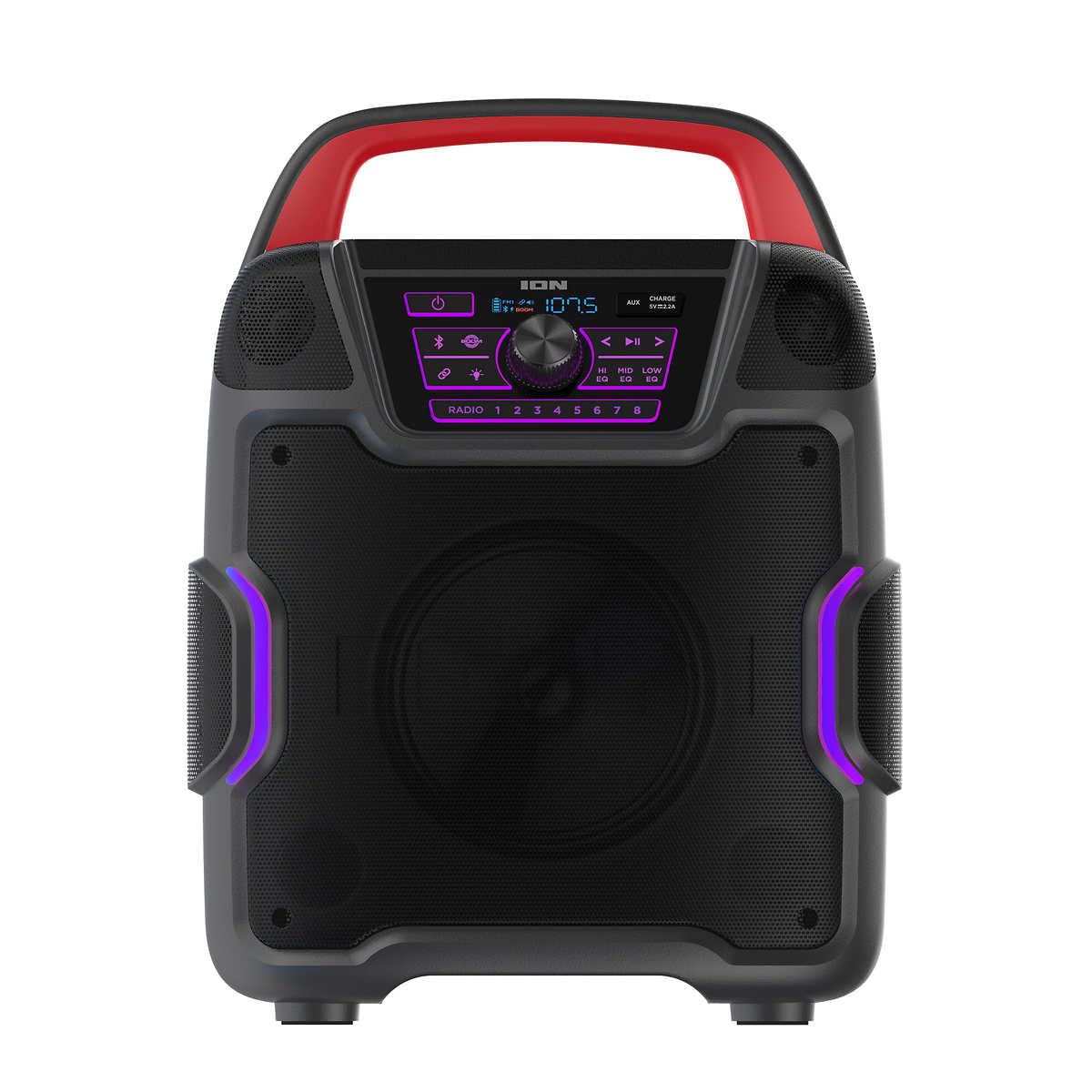iOn Audio Pathfinder 320 All Weather Bluetooth Speaker (Renewed), Black