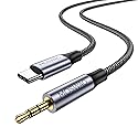 MOSWAG 3.3ft USB C to 2.5mm Aux Audio Cable, USB C to 2.5mm TRS Hi-Fi Nylon Braided Auxiliary Cable for Bose QuietComfort SE, QCSE, QC45, QC35 II