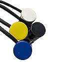 Milestock 4-Pcs Rotatable Low-Profile 3-Pin XLR Female to XLR Male Adjustable-Angle Cable for Mic Sound Devices 302 552 633 688 788T Mixer, Zaxcom