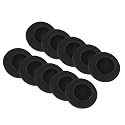 VEVER 10 Pairs 40 mm (1.5 Inch) Replacement Sponge Earpads Foam Pad Ear Cover for Philips Sony headphone (with VEVER LOGO package)