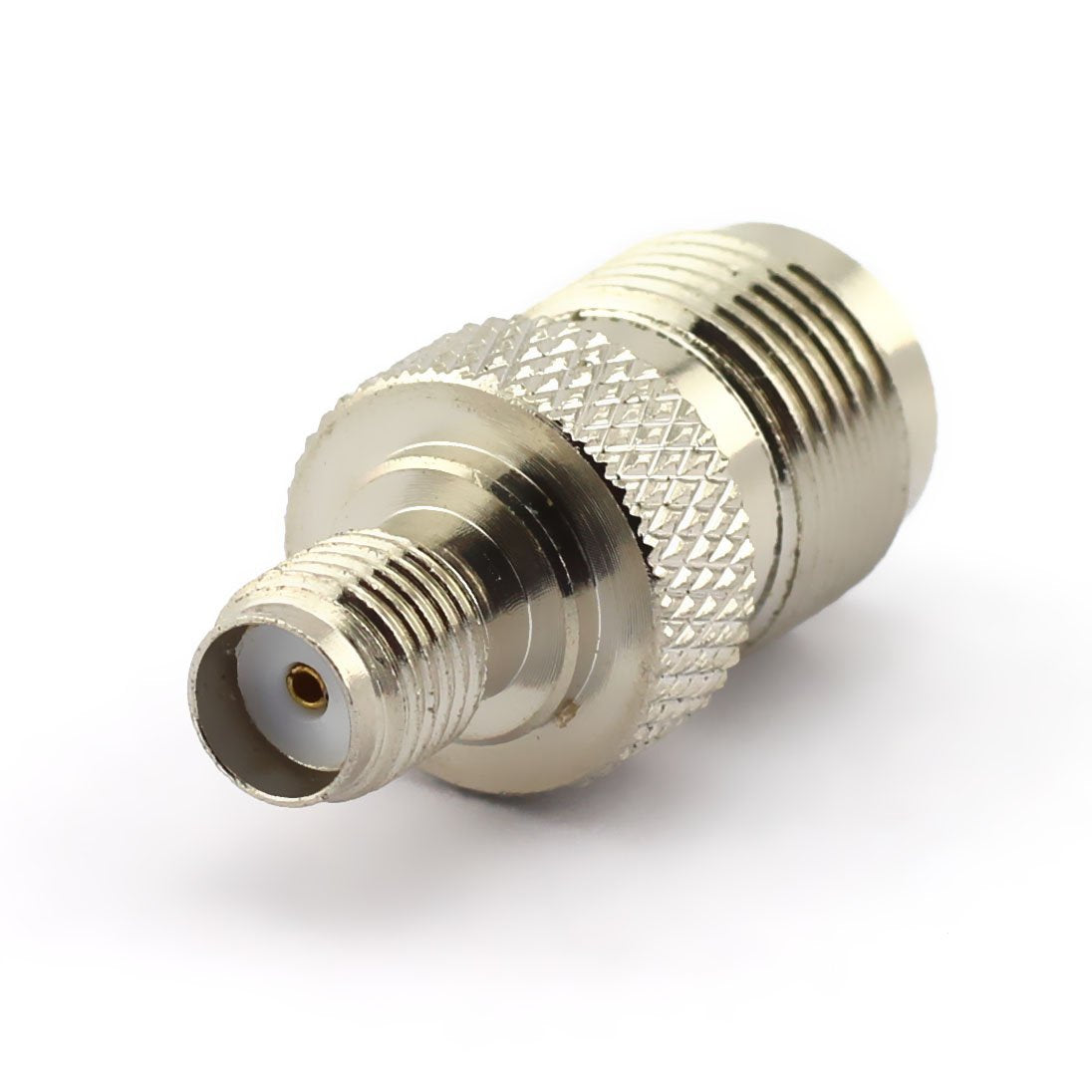DGZZI 2-Pack TNC Female to SMA Female RF Coaxial Adapter TNC to SMA Coax Jack Connector