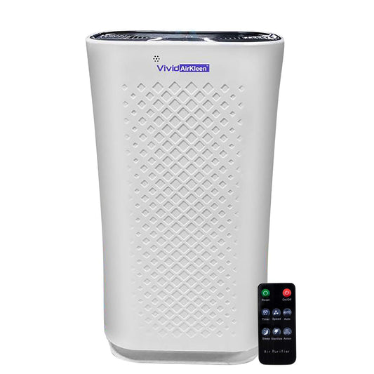 Air Purifier with Remote Control For Home or Office - Neutralized The Odor From The Air, Honeycomb Replaceable Filter