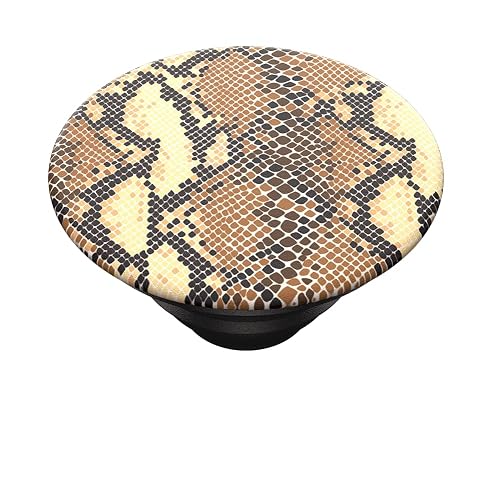 PopSockets PopTop Phone Grip, Top Only (Base Sold Separately), Fun - Python Chic