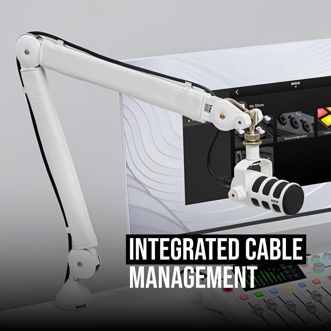 RØDE PSA1+ Professional Studio Arm with Spring Damping and Cable Management (Purple)