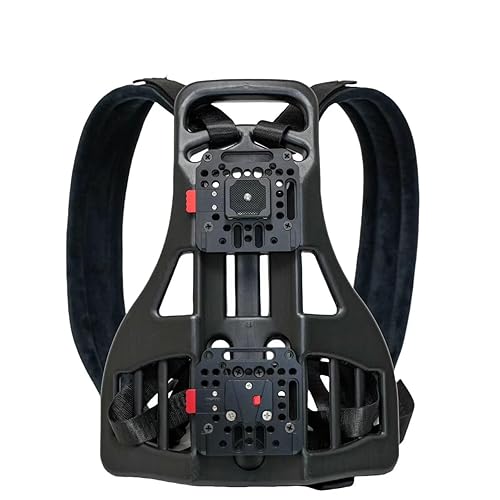 Video Outdoor Live Streaming Broadcast Backpack Plate Vest for V-Mount Battery Clamp Power Output Supply Wireless Video Transmission System Expandable