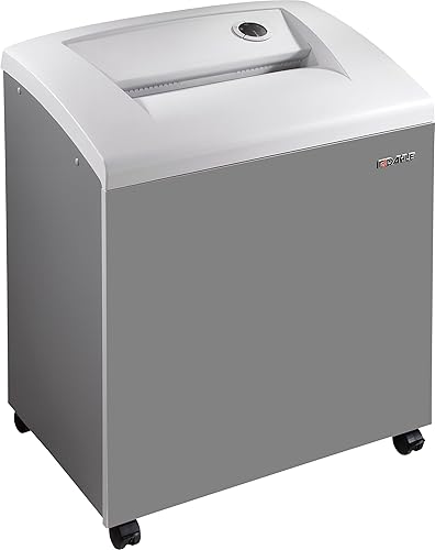 Dahle 40530 Paper Shredder, Micro Cut, P-6 Security, German Engineered, Jam Protection, Automatic Oiler, SmartPower, 10 Sheet Max, 38 Gal Bin