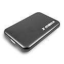 X-MEDIA 2.5-Inch Tool-Free USB 3.0 SATA Aluminum Hard Disk Drive HDD External Enclosure Case [XM-EN2251U3-BK]