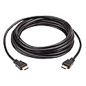 Aten 0.6M HDMI 2.0 Cable M/M 30AWG Black, 2L-7DA6H (M/M 30AWG Black)