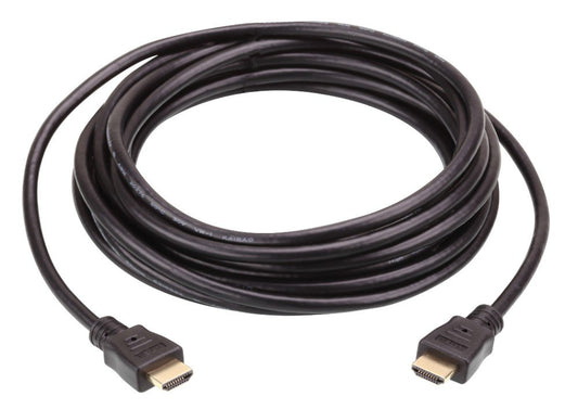 Aten 0.6M HDMI 2.0 Cable M/M 30AWG Black, 2L-7DA6H (M/M 30AWG Black)