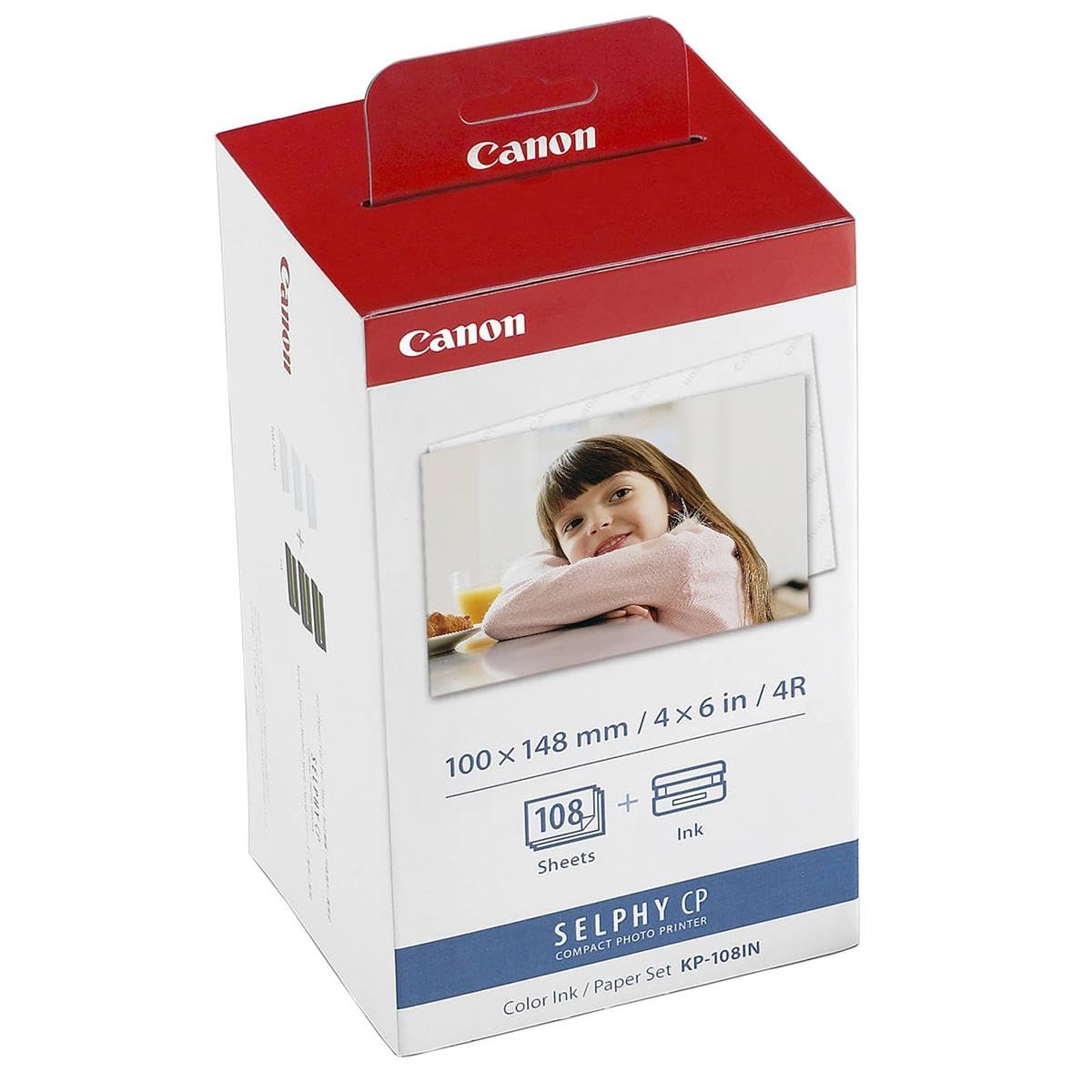 Canon 3 Pack KP-108IN Color Ink And Paper Set