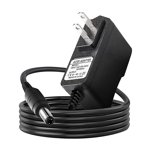 9V AC/DC Power Adapter Charger Compatible for Brother P-Touch PT-D210 PTD220 AD-24 AD-24ES AD-20 AD-30 Label Maker, DYMO LabelManager LM-160 500TS…
