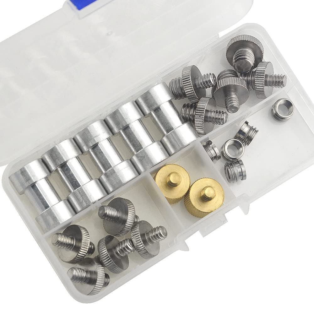 XINMEIWEN Camera Mount Screw Adapter 22Pack 1/4 Inch and 3/8 Inch Camera Screws Tripod Threaded Screws Adapter Camera Screw Mount Set for Camera