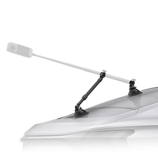Insta360 Dual Electric Suction Cup Car Mount - Action Camera Car Mount with Adjustable Double Ball Head for Off-Road Drives, Automatic Suction, 50kg