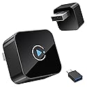 2026 Upgraded Wireless CarPlay Dongle, Mini Plug & Play USB Device for Apple CarPlay & Android Auto, Wired to Wireless, Stable No-Latency Connection