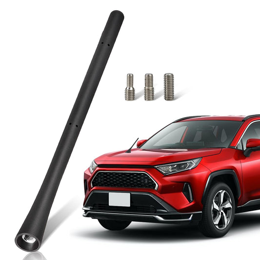 Anina 7" Car Antenna Mast for Honda CVR Accord Fit Civic Element (2002-2019) Replacement Car Radio Antenna Durable Flexible Rubber