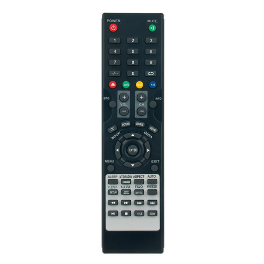 New Replace Remote Control Compatible with Supersonic TV/DVD Combo SC-2412 SC-1312 SC-1512