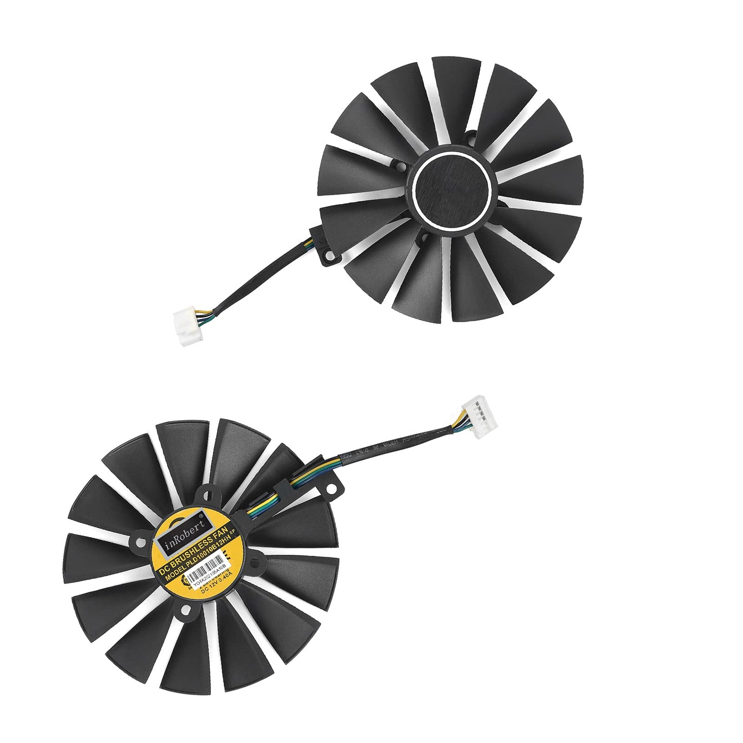 inRobert PLD10010B12HH 95MM 6Pin GPU-Cooling-Fan for ASUS GTX-1650-1660-SUPER-GTX1660-Ti Graphics Card