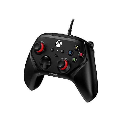 HyperX Clutch Gladiate - Wired Controller for Xbox One, Xbox Series X|S, PC, Officially Licensed by Xbox, Dual Trigger Locks, Programmable Buttons