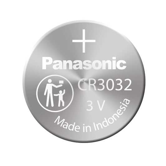 Panasonic Coin Cell Battery CR3032 3V Lithium Replaces DL3032 BR3032