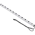 Global Industrial 48" 10 Outlet Aluminum Power Strip with 6-ft Cord ETL/cETL