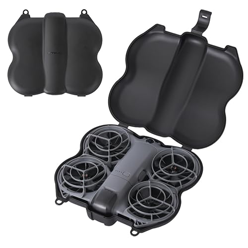 Honlyn Butterfly Protective Case for DJI Neo 2,Storage Bag Hard Travel Carrying Case for DJI Neo 2 Accessories (Black)