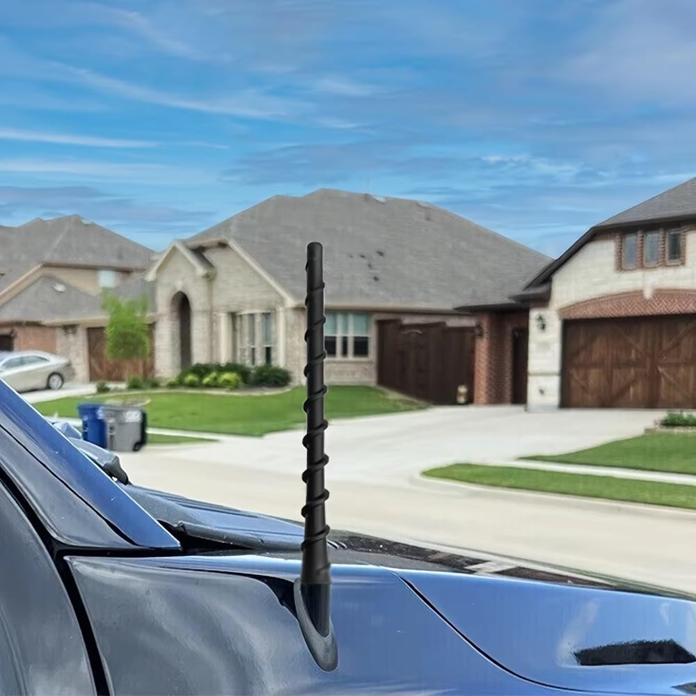 CZSWCH Short Antenna for Jeep Wrangler Gladiator (2007-2024),Ford F150 F-150 (2009-2024),Dodge RAM 1500 (2009-2018) 7 Inch Truck Car Antenna