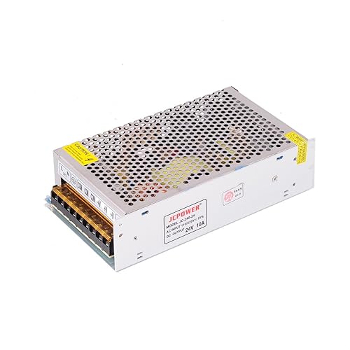 BTF-LIGHTING AC100-240V to DC24V10A Max240W Switching Power Supply Device Transformer Adapter Converter for LED Strip/String/Matrix,CCTV…