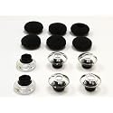 6pcs Large Sizes Eargels/Eartips for PLT Voyager Legend and Voyager PRO, Comfortable Soft Replacement Spare Kit with Foam Covers.