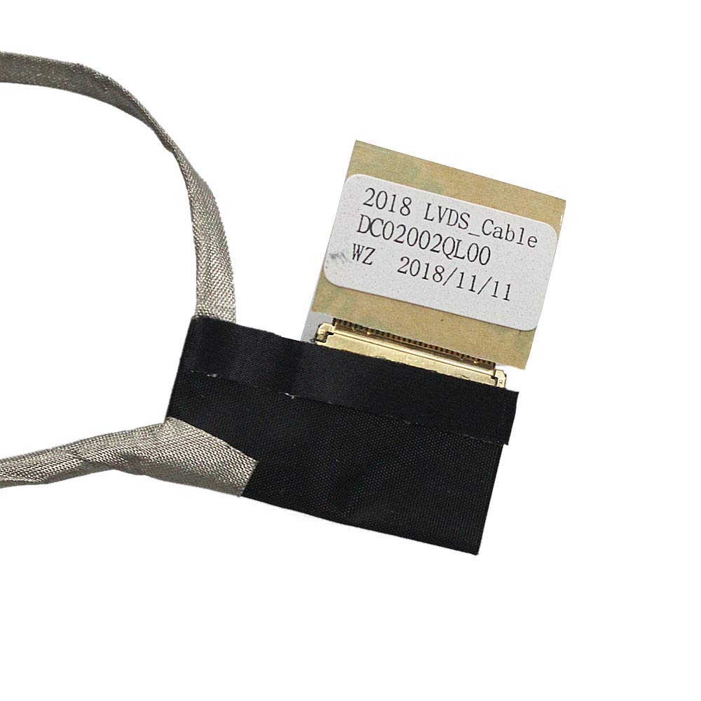 GinTai 30pin C5PM2 LCD EDP FHD Video Screen Cable Replacement for Acer Aspire VX15 VX5-591G DC02002QL00 50.GM1N2.008