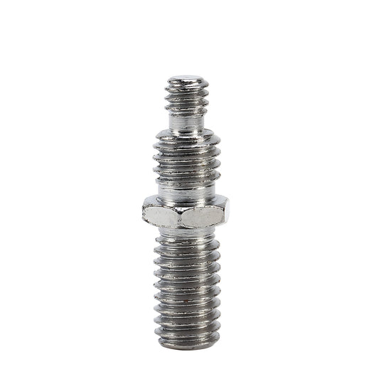 Acouto 1/4'' to 3/8'' Adapter Male Screw, 1/4'' & 3/8'' Adapter Male Screw for Ball Head Tripod Monopod Camera Mount Accessories Dual Use Screw