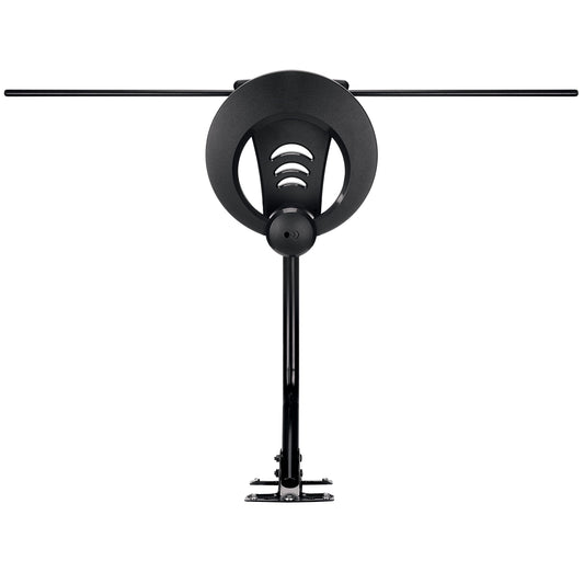 ClearStream Antennas Direct 1MAX Indoor Outdoor TV Antenna, UHF VHF, Multi-Directional, 40+ Mile Range, 4K 8K UHD NEXTGEN TV - w/ 20-inch Mast (Black)