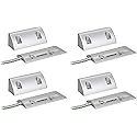 Seco-Larm SM-226RQ Pack of 4 Enforcer Overhead Door-Mount Magnetic Contact, Closed Loop, Adjustable to Fit Most Door-Channel Widths, 2-3/4" (70mm)