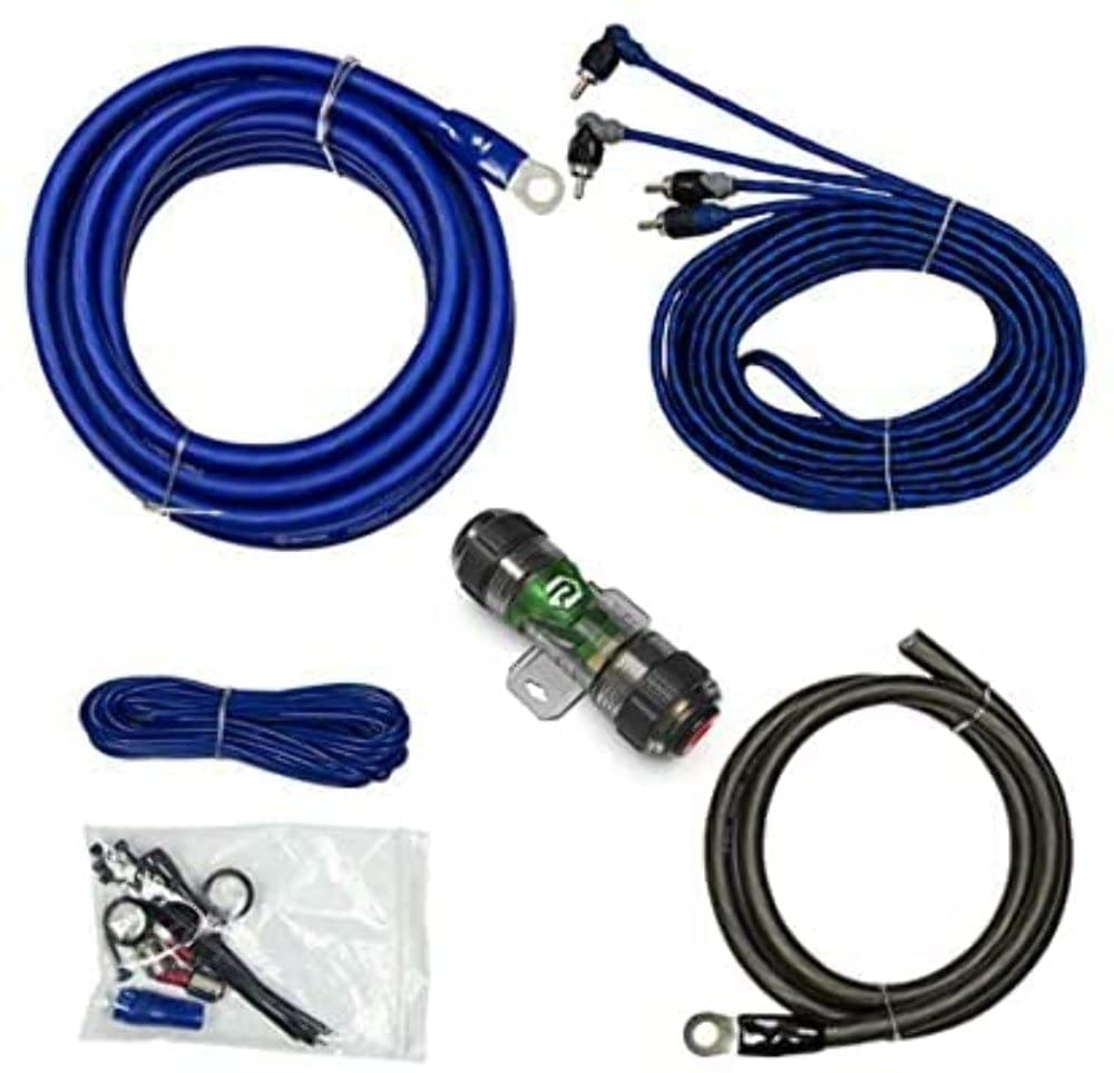 RAPTOR BY METRA ELECTRONICS MID SERIES 950W 4 AWG AMP KIT WITH RCA CABLE - R4A4