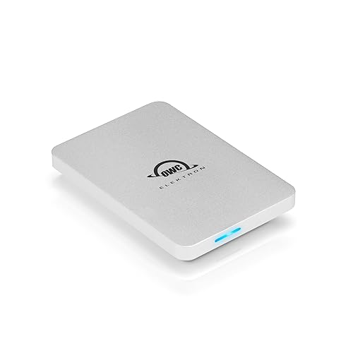 OWC 240GB Envoy Pro Elektron USB 3.2 (10Gb/s) Bus-Powered Portable NVMe SSD, Compatible with Thunderbolt and USB Macs, PCs, and Devices Like iPad