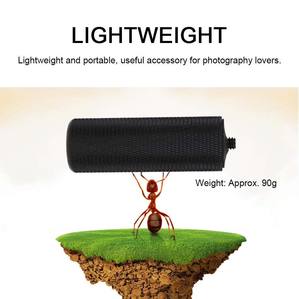 Tripod Extension Rod, 1/4" Screws Desk Stabilizer Accessory - Adjustable Telescopic Pole for Monopod With Screws