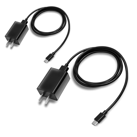2 Pack USB C Adapter Charger Charging Cable Power Cord Wire Compatible for Remarkable 2 Remarkable Paper Pro Tablet, Onn Pro 8", Pro 10.1", ONN Surf
