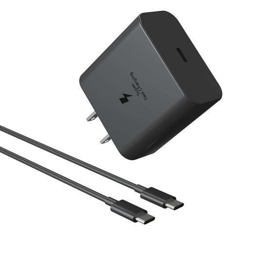 45W USB Type C Fast Charger for Samsung Galaxy S26, S25, S24, S23 Ultra & More - Super Fast Charging, Wall Charger & 6ft C Cable Cord